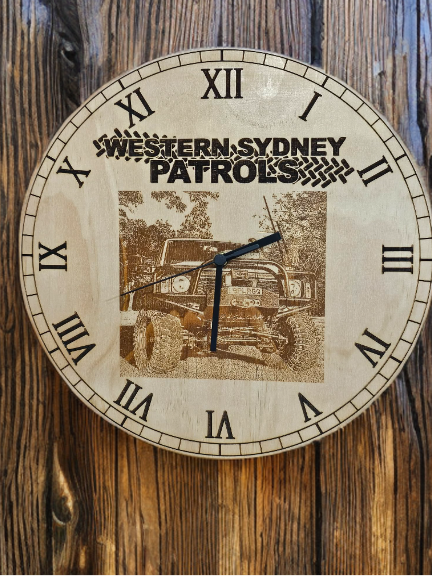 Custom Engraved Clocks