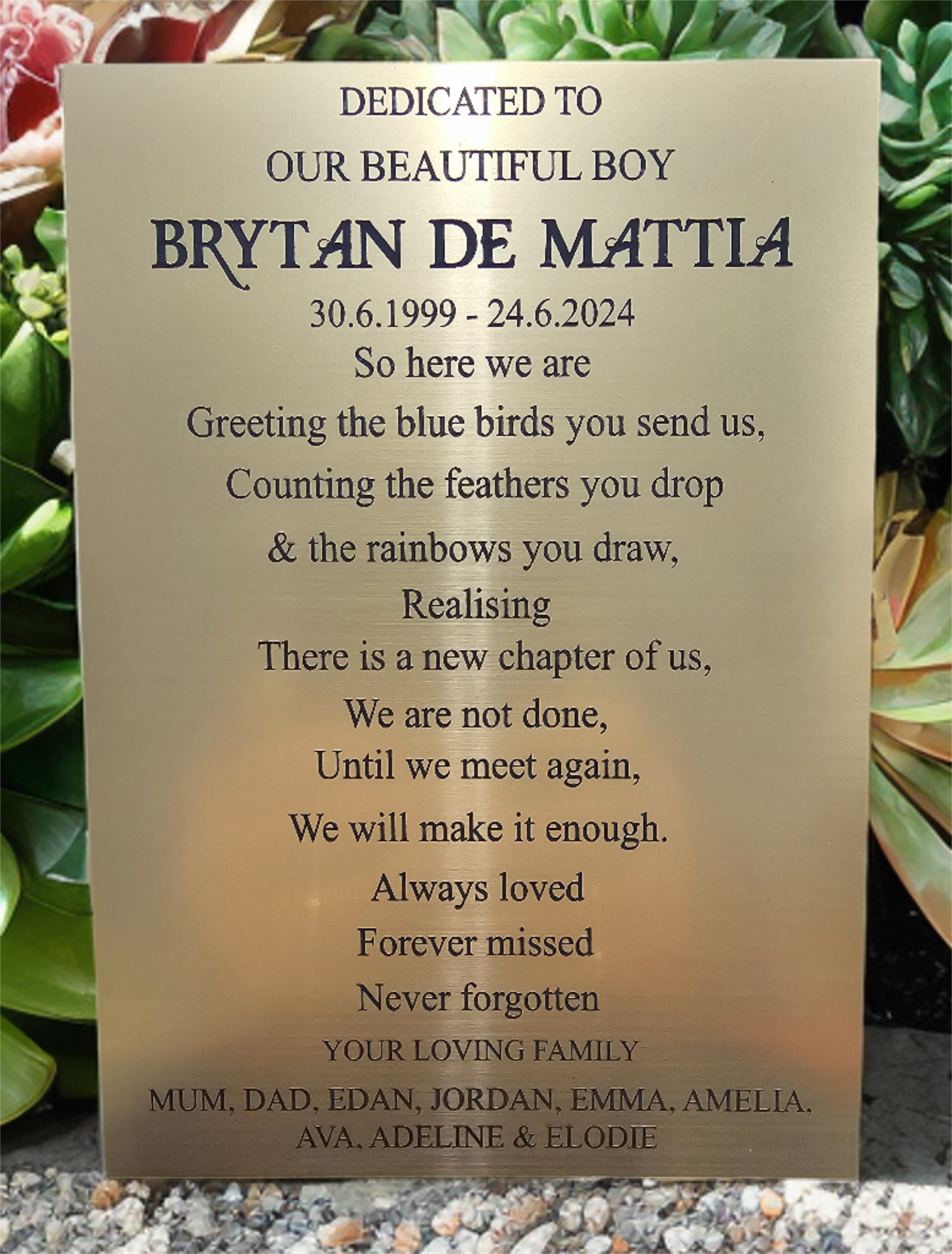 Memorial Plaques