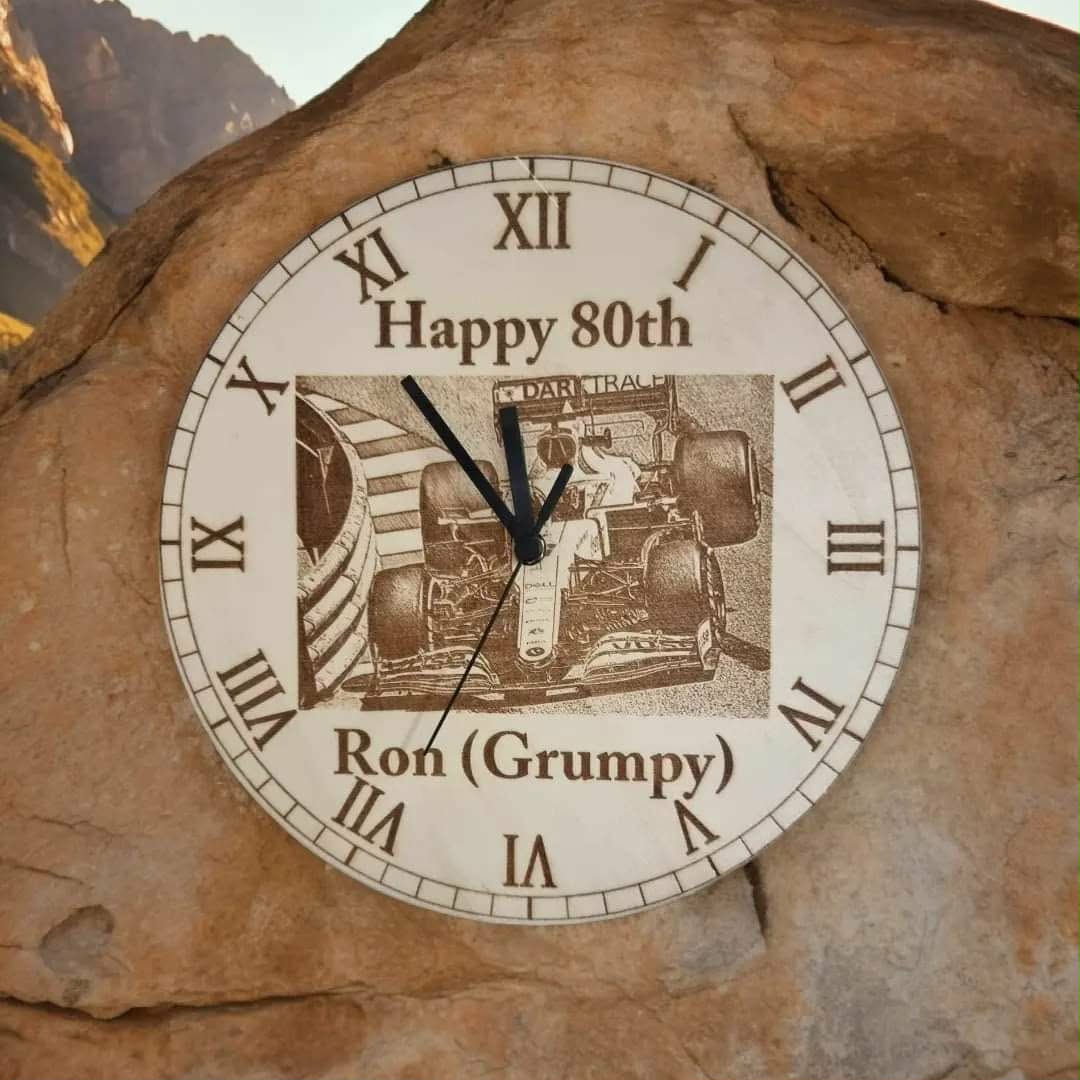 Custom Engraved Clocks